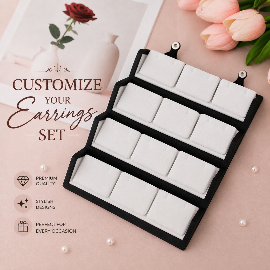 Custom 12 & 16-Pair Earring Box Set
